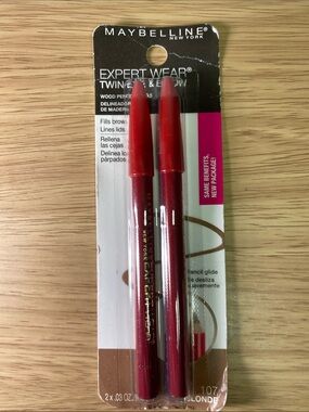 Maybelline Twin Lip & Brow Pencils in Deep Red